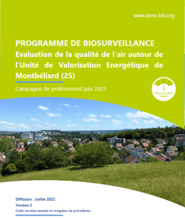 biosurveillance de la qualité de l'air